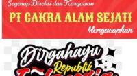 Segenap Direksi & Karyawan PT Cakra Alam Sejati Mengucapkan
