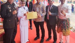 Peringati HUT RI ke 78 PT MM Berikan Bingkisan Kepada Para Veteran,Pensiunan ASN, TNI dan POLRI