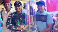 Satgas Pamtas RI-Mly Yon Armed 16/TK Hadiri Malam Panggung Hiburan Rakyat Dalam Rangka HUT RI ke-78
