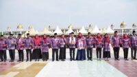 Bupati Rohil Pimpin Apel Akbar Perangkat Desa se-Kabupaten Rohil 