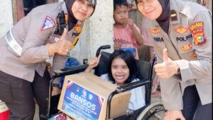Hari Lalu Lintas Bhayangkara ke – 68 Tahun 2023. Sat lantas Polres Pelalawan Gelar Bhakti Sosial