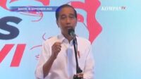 Presiden Jokowi : Saya tahu dalamnya partai seperti apa saya tahu