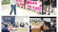 Karang Taruna se – Kecamatan Pangkalan Lesung Gelar Unjuk Rasa di PT SLS.