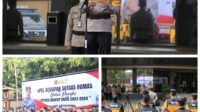 Humas Polri Gelar Pasukan Kesiapan Satgas Humas Dalam Pengamanan Pemilu 2024