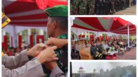 Polres Rohil Apel Gelar Pasukan Ops Mantap Brata LK dan Simulasi Pengamanan Pemilu 2024