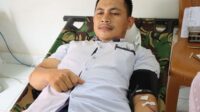 Sambut HUT Humas Polri Ke 72, Humas Polres Kuansing Gelar Kegiatan Donor Darah