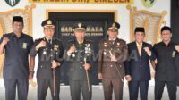 Kapolres Bireuen Hadiri Upacara Hut TNI Ke 78 Di Kodim 0111/Bireuen