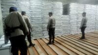 Polsek Bangko Lakukan Pengamanan Tempat Penyimpanan Logistik Pemilu 2024
