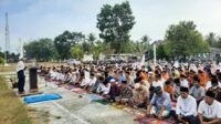 Polsek Benai Ikut Laksanakan Shalat Minta Hujan ( Shalat Istisqa)