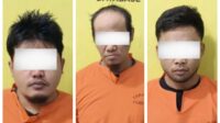 3 Orang dengan 18 Paket BB Sabu di Bagan Sinembah, Diamankan Sat Res Narkoba Polres Rohil