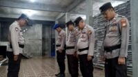 Hindari Hal yang Tidak Diinginkan, Polres Rohil Jaga Logistik Pemilu 2024 di Kantor KPU