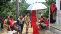 Bupati Pelalawan dan Ketua PKK Resmikan Bantuan Sumur Bor di Desa Palas