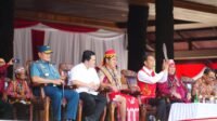 Panglima TNI Dampingi Presiden RI Kunker di Kutai Barat, Kalimantan