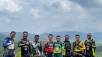 Polres Kuansing bersama Komunitas Trail adventure Giatkan Track’s Patroli Karhutla