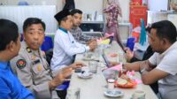 Ajak Jurnalis Ikuti Lomba Karya Tulis Polda Riau dan Wujudkan Pemilu Damai, Humas Polres Kuansing Coffe Morning dengan Insan Pers