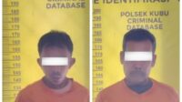 Jadikan Pondok di Kebun Sawit Sarang Narkoba, 2 Lelaki Diciduk Polsek Kubu
