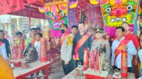 Kapolres Rohil Hadiri Acara Bakar Tongkang  di Vihara Setia Kirti dan Vihara Bodi Bhakti di Kecamatan Palika