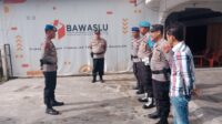 Pengaman Bawaslu Kabupaten Jelang Pemilu, Polres Rohil Intensif Standby dan Sterilisasi