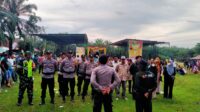 OMB Polsek Simpang Kanan, Turunkan 23 Personel Pam Kampanye Caleg 2024