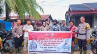 OMB Satlantas Polres Rohil, Cooling System Warga di Ujungtanjung