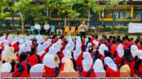Sosialisasi dan Edukasi Tatib Lantas, Sat Lantas Polres Kuansing Gelar Police Goes To School