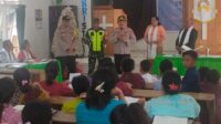 Harkamtibmas Jelang Pemilu, Polsek Kuantan Hilir Cooling System Jemaat GBIB Maranatha Cerenti