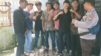 Sampaikan Pesan Pemilu Damai dan Jauhi Narkoba , Bhabinkamtibmas Polsek Bangko Sambang Warga Milenial