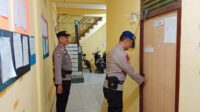 Malam – malam, Satgas Preventif Polres Rohil Cek Ruang Kantor Bawaslu Kabupaten