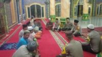 Lewat Shalat Subuh Berjama’ah, Bhabinkamtibmas Polsek Rimba Melintang Himbau Pemilu Damai