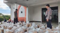 Satgas Pam Gudang Logistik KPU Polres Rohil, Pamwal Penggeseran Surat Suara DPRD Provinsi