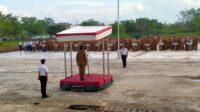 Sekda Rohil Dorong Kepatuhan PNS Dalam Apel Pagi Serta Urusan Pertanggungjawaban Pengadministrasian