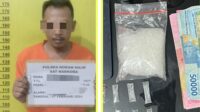Diduga Sering Transaksi Sabu di Rumah Pria Ini Terciduk Saat Digerebek, Polisi Rohil Amankan 62 Gram