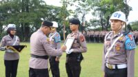 Kapolres Kuansing Pimpin Upacara PTDH dan Pecat Seorang Personel, Ini Pasalnya..!