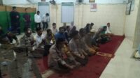 Cipkon Kamtibmas di Bulan Ramadhan, Sat Binmas Polres Rohil Shalat Isya dan Shalat Taraweh Berjama’ah