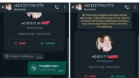 Beredar Chatting WhatsApp Gunakan Nama Bupati Rokan Hilir Minjam Uang Rp 500.000,-