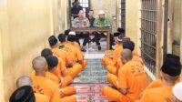 Tingkatkan Imtaq Para Tahanan, Polres Kuansing Adakan Kegiatan Pesantren Kilat dan Tadarus Qur’an