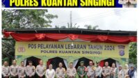 Tim Itwasda Polda Riau Tinjau Kesiapan Pos Ops Ketupat LK 2024 Polres Kuansing 