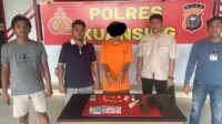 Ungkap Kasus Sabu, Sat Res Narkoba Polres Kuansing Bekuk Terduga Pengedar di Desa Banjar Benai