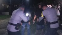 Antisipasi Gangguan Kamtibmas, Malam – malam Polsek Simpang Kanan KRYD di Jalan M Yazid Hamta 