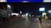 KRYD Tim Satgas Pos Pam Lebaran 2024 Balam KM 8 Polres Rohil, Gatur Lalin arus Balik