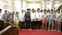 Jelang Musim Haji, Pj.Bupati Herman Buka Bimbingan Manasik Haji Gabungan di Kecamatan Keritang