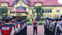 Pimpin Apel Kesiap Siagaan Mayday, Wakapolres Rohil : Personel Harus Jaga Image dan Ikhlas Jalankan Tugas