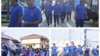 Meriahkan Hari Bhayangkara, Polres Inhu Taja Jalan Santai dan Fun Bike 