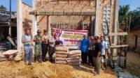Polsek Batang Cenaku Bakti Sosial Sempena Hari Bhayangkara di 2 Mushala 