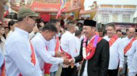 Disambut Meriah Warga, Bupati Rohil Resmikan Vihara Setya Kirti di Kota Terapung
