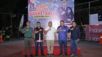 30 Tim Akan Berlaga, Kapolres Inhu Buka Turnamen Basket Hari Bhayangkara 