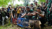 Dukung Konservasi Alam, Kasad Lepas Liarkan Satwa Langka