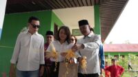 Didampingi Para Donatur, Bupati Rohil Resmikan SDN dan SMPN Telan Biaya 1,4 M di Sinaboi 