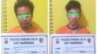 Sat Res Narkoba Polres Rohil Ringkus Penjual dan Pembeli Sabu di Jln Kaswari-Bagan Sinembah 