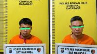 Nikmati Sabu di Rumah, Warga Kecamatan Tanjung Medan Diciduk Sat Res Narkoba Polres Rohil